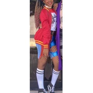 Harley Quinn Costume *🚫 socks, fishnets & shorts*